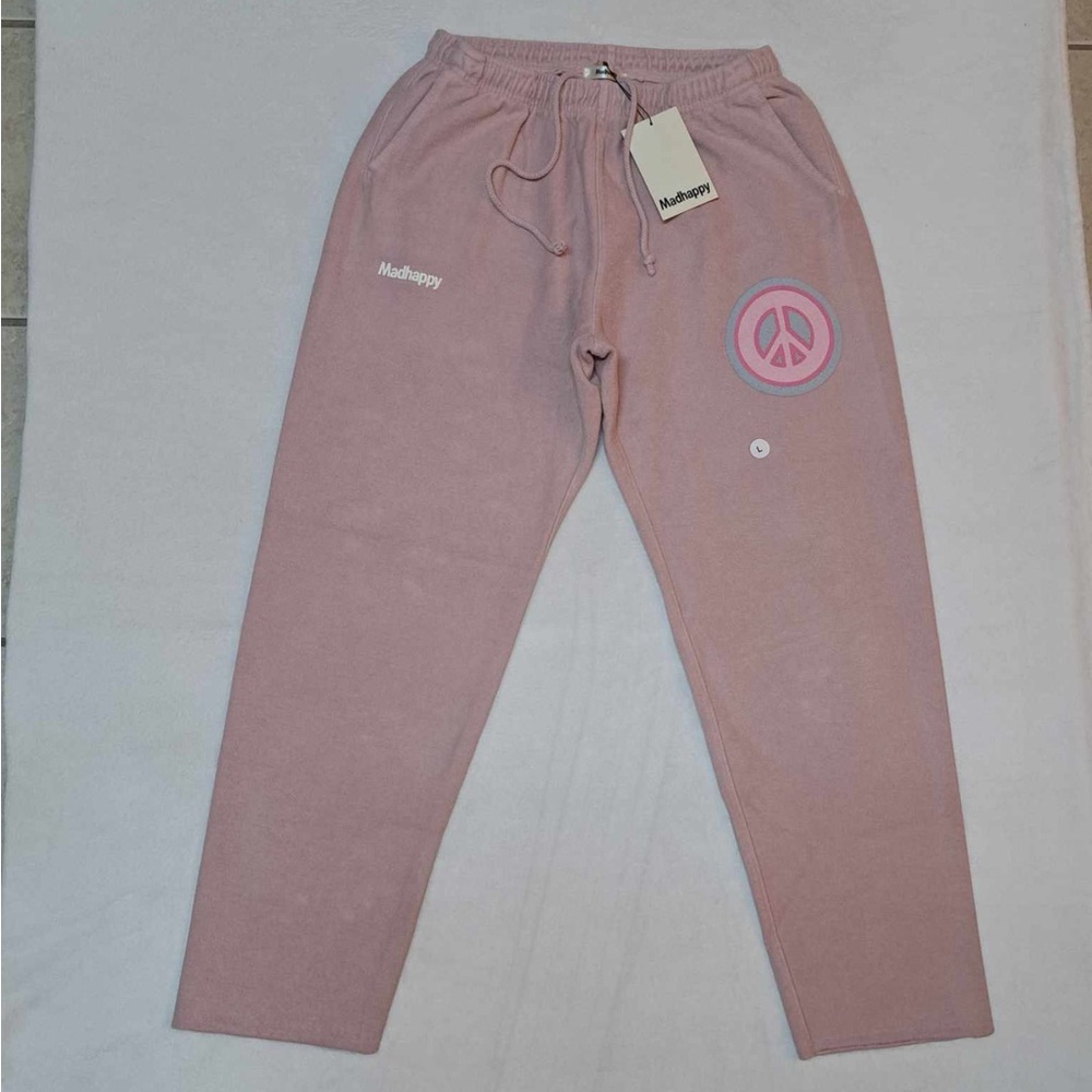 Madhappy BUBBLEGUM UNIVERSAL SWEATPANT - DUSTY PINK - Women's size LARGE